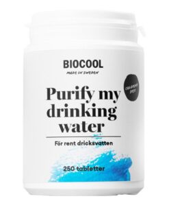 BioCool Purify my drinking water Trinkwasseraufbereitung 250 Tabletten