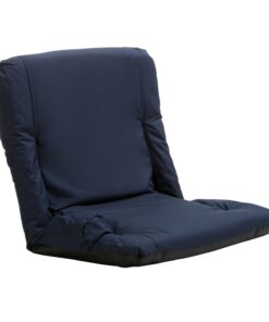 1852 Komfort-Sitzkissen mit Armlehnen Rückenlehne 6-fach verstellbar B=52cm L=82cm D=7cm blau 1852 Komfort-Sitzkissen mit Armlehnen Rückenlehne 6-fach verstellbar B=52cm L=82cm D=7cm blau – Bild 2
