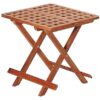 Roca Teaktisch zusammenklappbar ungeölt L=90cm B=65cm H=70cm 1122108 roca teak klapptisch 450x450x470mm 1 7