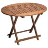 Roca Teaktisch zusammenklappbar unbehandelt L=80cm B=65cm H=57cm 1122115 roca teaktisch zusammenklappbar unbehandelt l 80cm b 65cm h 57cm 1 5