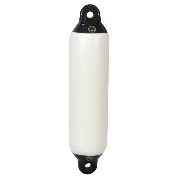 Dan-Fender Langfender weiß mit schwarzer Kappe Dan-Fender Langfender weiß mit schwarzer Kappe