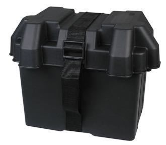 Batteriekasten L=34cm B=23cm H=26cm für Batterien bis ca. 75Ah Batteriekasten L=34cm B=23cm H=26cm für Batterien bis ca. 75Ah