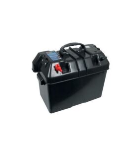 Batteriekasten mit Handgriff und Batterieanschluss bis max 60A Verbrauch