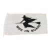 1852 Flagge 'Wife on board' 30x45cm