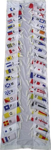 Signalflaggensatz 23x30cm L=23m Signalflaggensatz 23x30cm L=23m