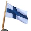 Flagge Finnland Polyester B=30cm L=50cm Flagge Finnland Polyester B=30cm L=50cm