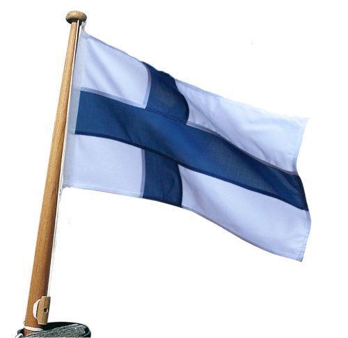 Flagge Finnland Polyester B=30cm L=50cm Flagge Finnland Polyester B=30cm L=50cm
