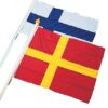 Fassadenflaggensatz Schonen 70cm Fassadenflaggensatz Schonen 70cm