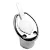 Flaggenstockhalter rostfreier Stahl zum Einbau D=25mm Flaggenstockhalter rostfreier Stahl zum Einbau D=25mm
