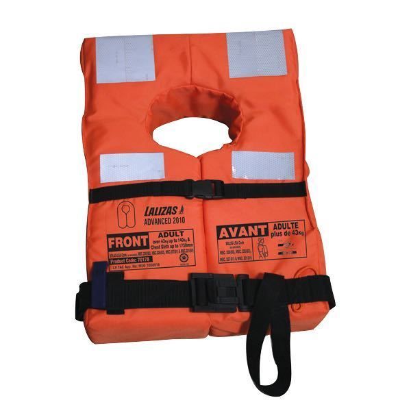 Rettungsweste mit SOLAS Zulassung ISA Code 2010 Gewicht Y43kg