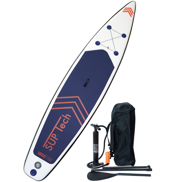 1852 Touring SUP 365x76x15cm mit Pumpe, Tasche, Paddel und Reparatursatz 1852 Touring SUP 365x76x15cm mit Pumpe, Tasche, Paddel und Reparatursatz – Bild 2