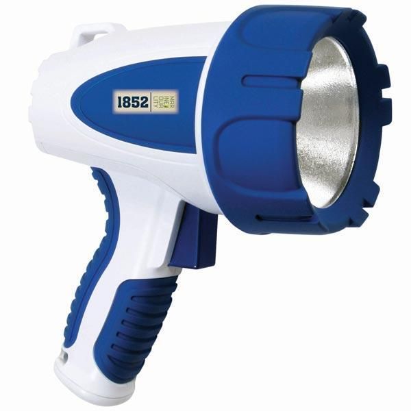 1852 Handscheinwerfer wasserdicht LED 5W 500LM Akku blau/weiss 1852 Handscheinwerfer wasserdicht LED 5W 500LM Akku blau/weiss