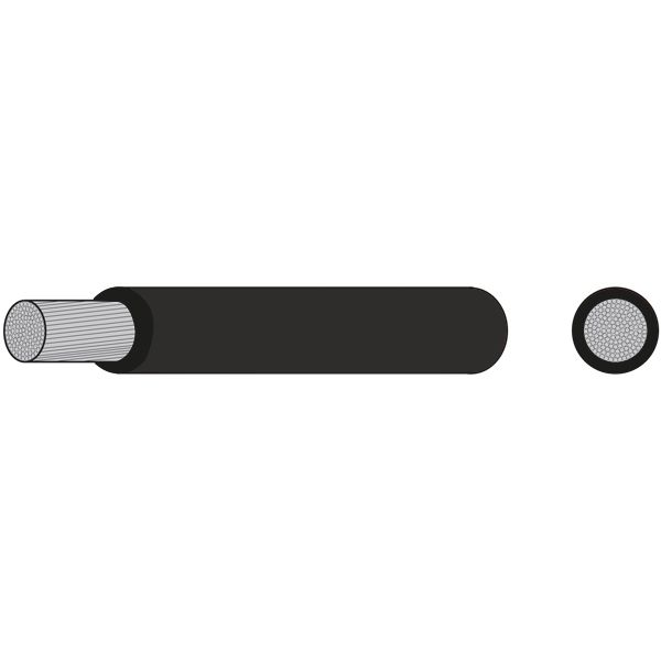 Oceanflex Kabel verzinnt 25mm² L=50m schwarz Oceanflex Kabel verzinnt 25mm² L=50m schwarz