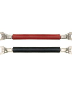1852 Batterikabel verzinnt 50mm² L=1,4m mit Ringkabelschuh schwarz 1852 Batterikabel verzinnt 50mm² L=1,4m mit Ringkabelschuh schwarz