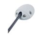 Kabeldurchführung 90° Kunststoff grau für Kabel D=10-12mm Kabeldurchführung 90° Kunststoff grau für Kabel D=10-12mm
