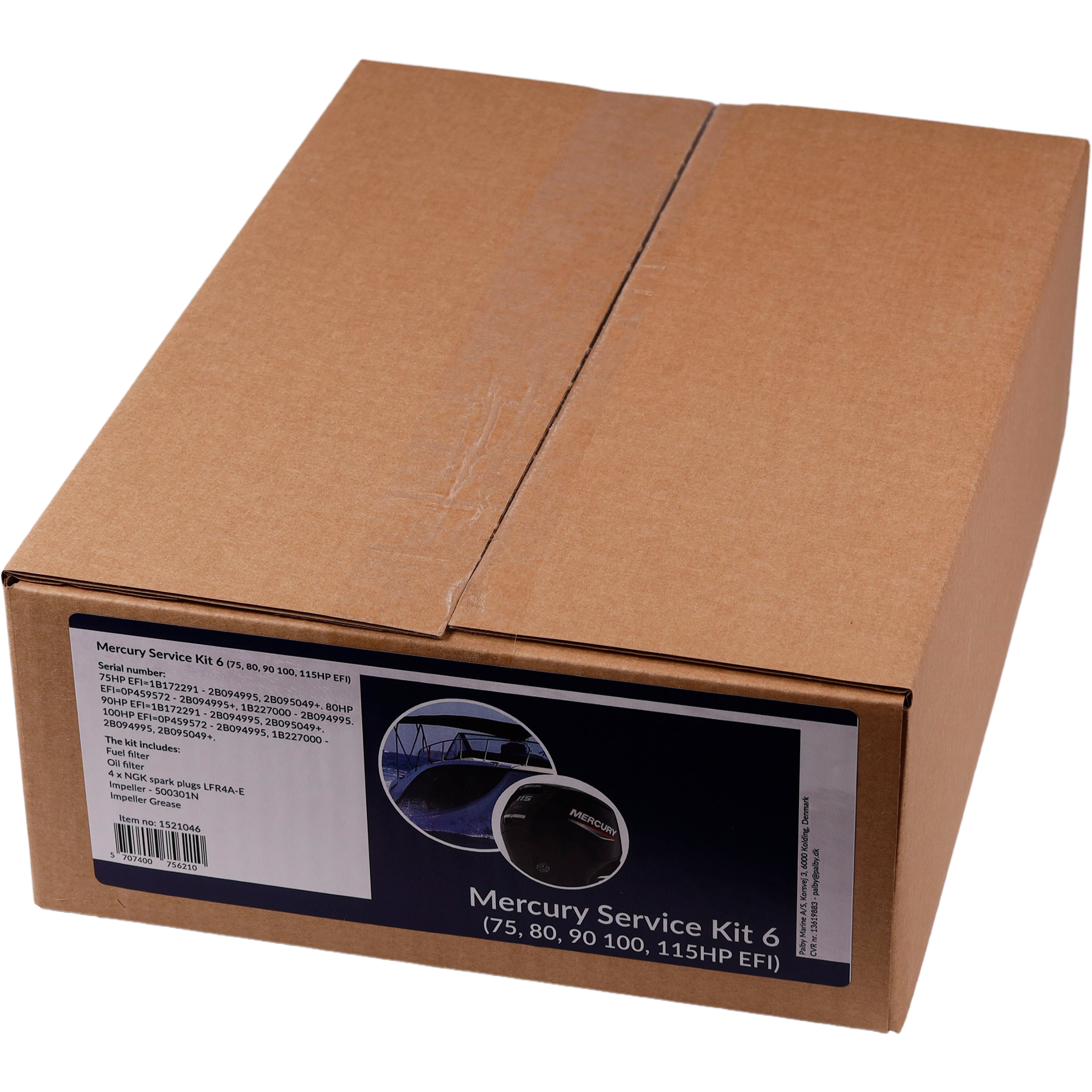 Mercury Servicekit 6 (75. 80. 90 100. 115HK EFI) Mercury Servicekit 6 (75. 80. 90 100. 115HK EFI)