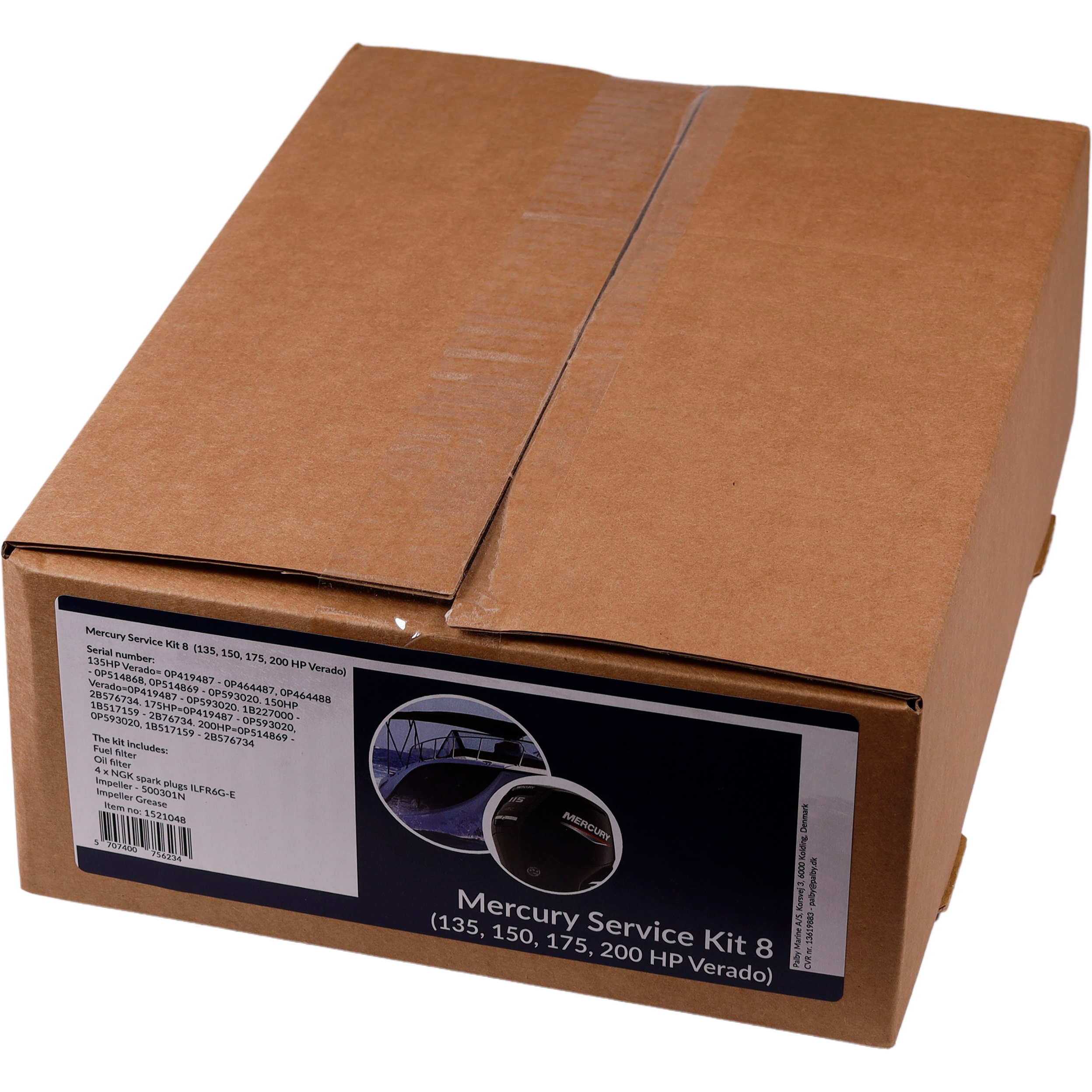 Mercury Servicekit 8 (135. 150. 175. 200 HK Verado) Mercury Servicekit 8 (135. 150. 175. 200 HK Verado)