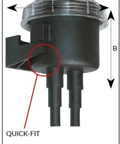 1852 Seewasserfilter für Schlauchanschluss D=13/16/19mm 1852 Seewasserfilter für Schlauchanschluss D=13/16/19mm – Bild 2