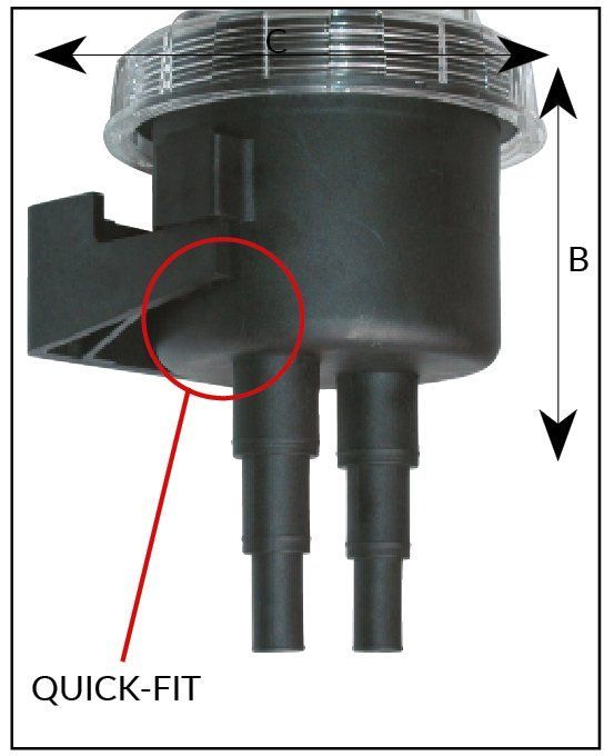 1852 Seewasserfilter für Schlauchanschluss D=19/25/32mm – Bild 2
