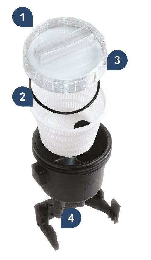 1852 Halter für Seewasserfilter 1560480 1852 Halter für Seewasserfilter 1560480