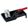 Mini-Rollenset mit 2 Rollen. 1 Rollenbügel. 1 Farbwanne 1603150 farbrollenset mohair 1 1