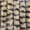 Flauschvorhang 70x205cm beige-braun (R)