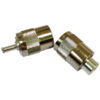 1852 Antennenstecker PL259 für 6mm Kabel. zum löten. 2 Stück 1852 Antennenstecker PL259 für 6mm Kabel. zum löten. 2 Stück