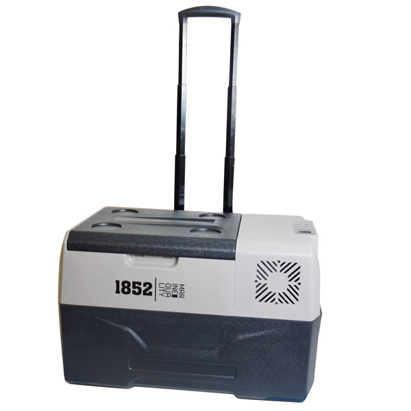 1852 Kompressor Kühl-/Gefrierbox 40l mit Transportrollen und ausziehbarem Griff 12/24V oder 230V 1852 Kompressor Kühl-/Gefrierbox 40l mit Transportrollen und ausziehbarem Griff 12/24V oder 230V