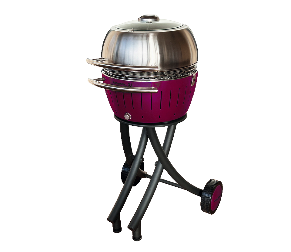 LotusGrill® XL GartenSet Pflaumenlila(B) LotusGrill® XL GartenSet Pflaumenlila(B)