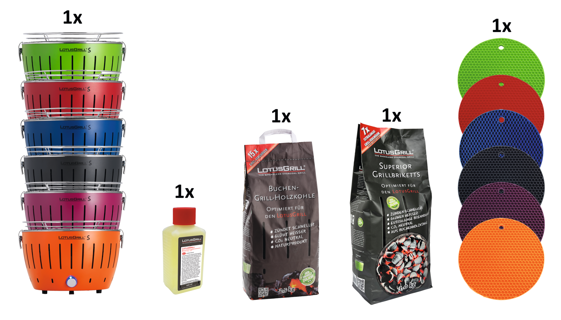 Aktions-Set LotusGrill S Aktions-Set LotusGrill S