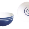 Müslischalenset TWIST blau 4 tlg (R)