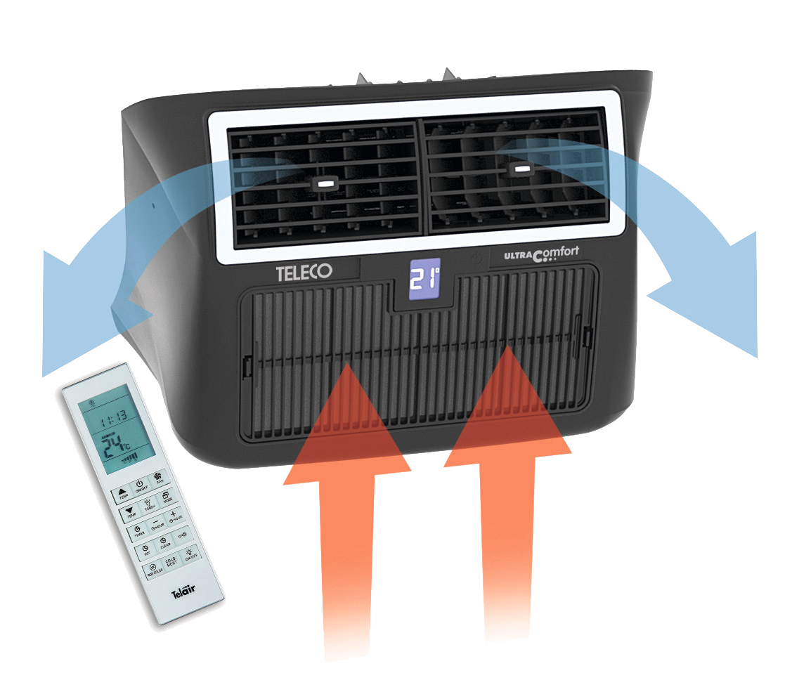 Klimaanlage Teleco ULTRA COMFORT 8000 (N, S) Klimaanlage Teleco ULTRA COMFORT 8000(S) (N, S)