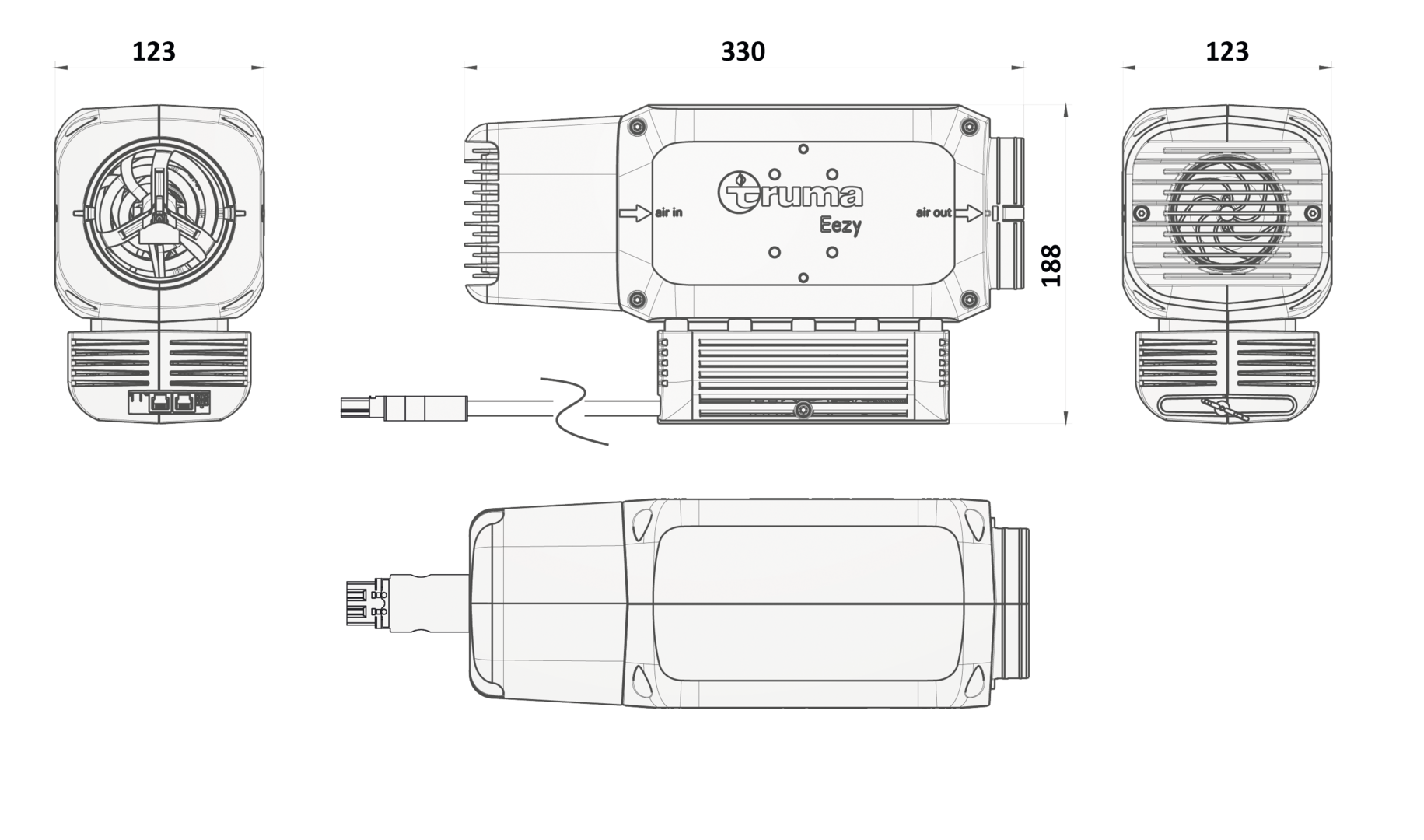 Truma Eezy Elektroheizung (N) Truma Eezy Elektroheizung (N)