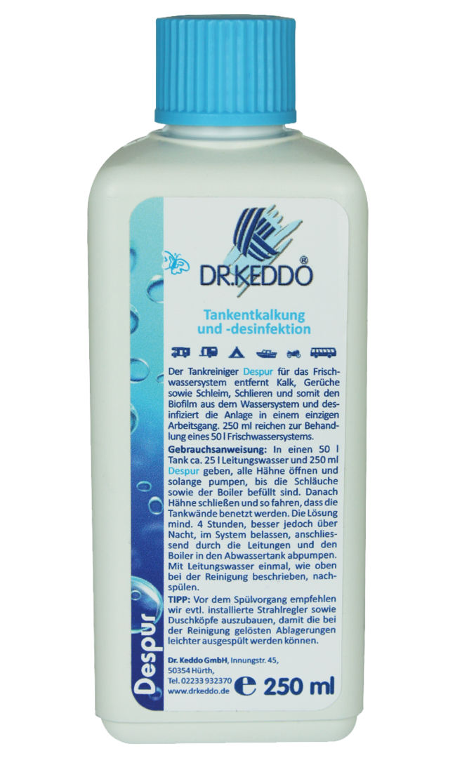 Despur Tankdesinfekt/-entkalkg 250ml (R) Despur Tankdesinfekt/-entkalkg 250ml (R)