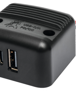Aufbau-Power USB-C/A Doppelsteckd. PD/QC (N)