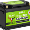 Lithiumbatterie Bulltron 55Ah Starter-L (N) Lithiumbatterie Bulltron 55Ah Start-L(B) (N, B)