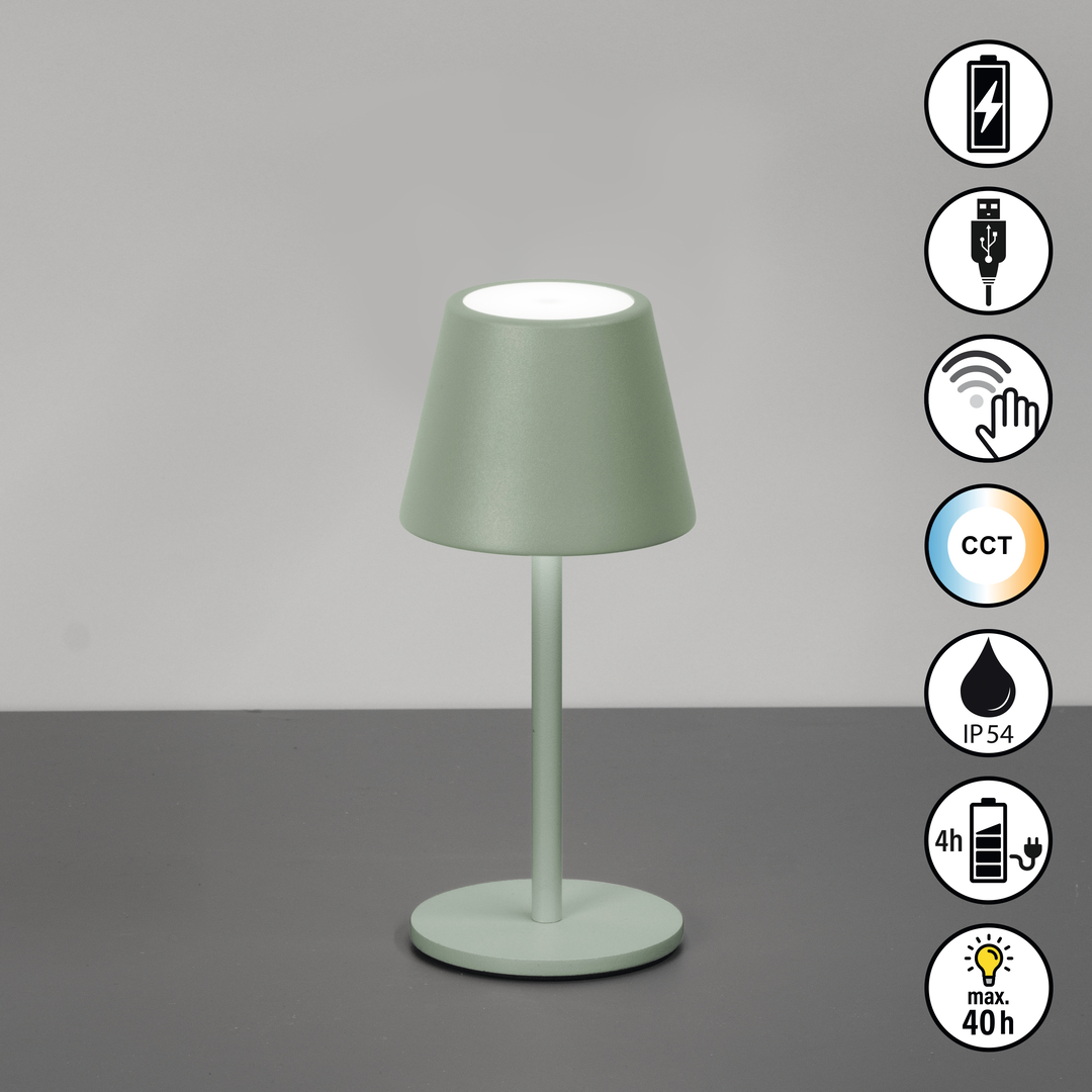 Lampe SALERNO grün (N) Lampe SALERNO grün (N)