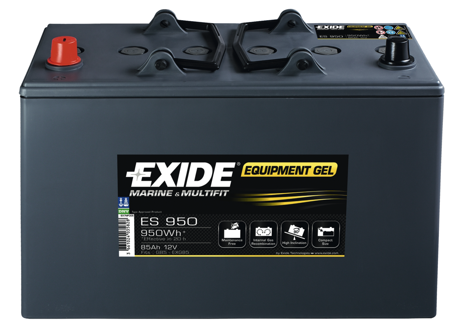 EXIDE Equipment GEL ES 1600 (S) (R) EXIDE Equipment GEL ES 1600 (S) (R)