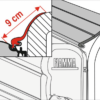 Kit Rain Guard L 550 cm