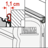 Kit Rain Guard S 500 cm (N)
