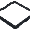 Adapterrahmen FD 280x280 mm schwarz (N) Adapterrahmen FD 280x280 mm schwarz (N)