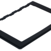 Adapterrahmen FD 700x500 mm sw Front (N)