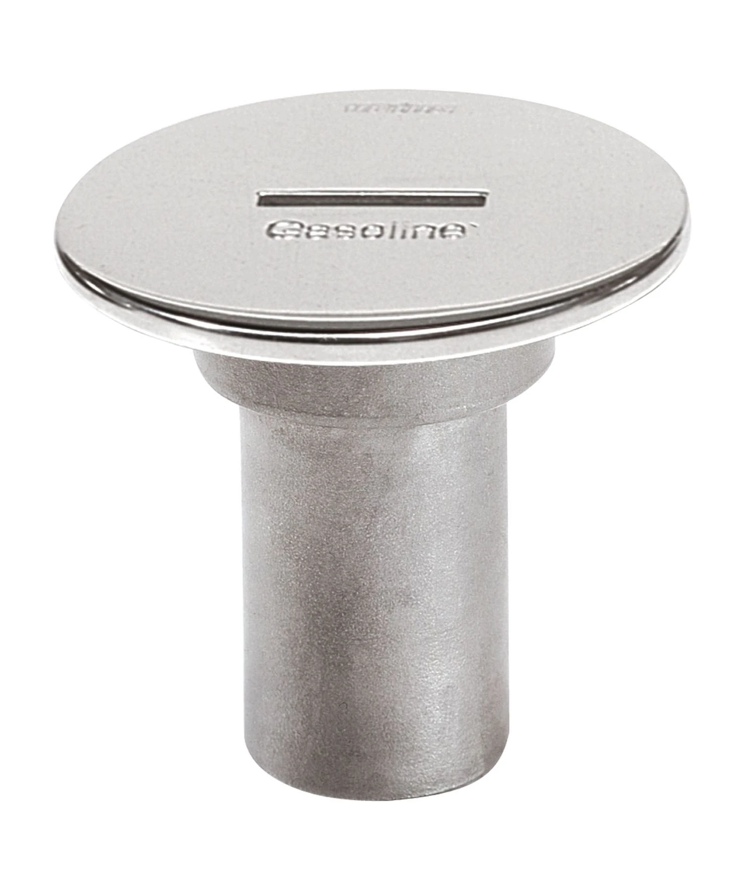 Vetus Deckeinfüllstutzen Niro 38mm Benzin Stainless steel filler cap for hose Ø 38 mm, cover Ø 87 mm.