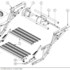 FOOT BOARD DOUBLE STEP12V650 SKIRT 2015 – 2PC