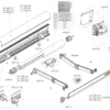 LINKER GELENKARM F45 EAGLE 350-450