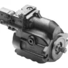 Vetus Hydraulik-Plungerpumpe, 45cc, linksdrehend Variably adjustable piston pump, 45cm³, left handed, SAE-B flange, rear connection