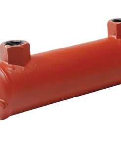Hydraulic oil cooler for 32mm internal diameter hose