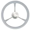 Vetus Steuerrad KS32G, Polyuhretan, grau, 32cm VETUS steering wheel (320 mm - 12") with PU-foam layer grey