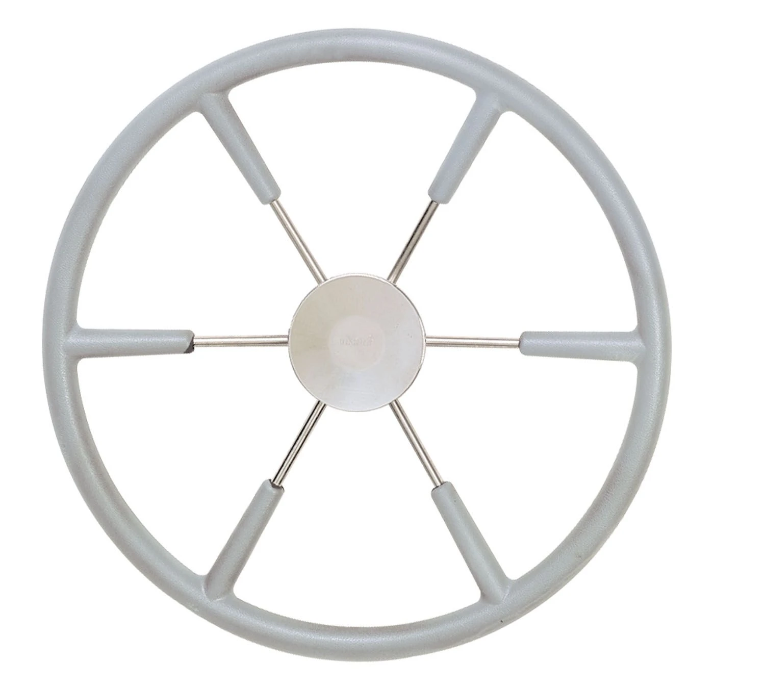 Vetus Steuerrad KS55G, Polyuhretan, grau, 55cm VETUS steering wheel (550 mm - 21") with PU-foam layer grey