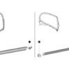 ENDCAP L+R LED TENT RAIL TO 5200 – WHI